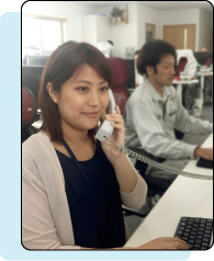 営業支援の仕事風景